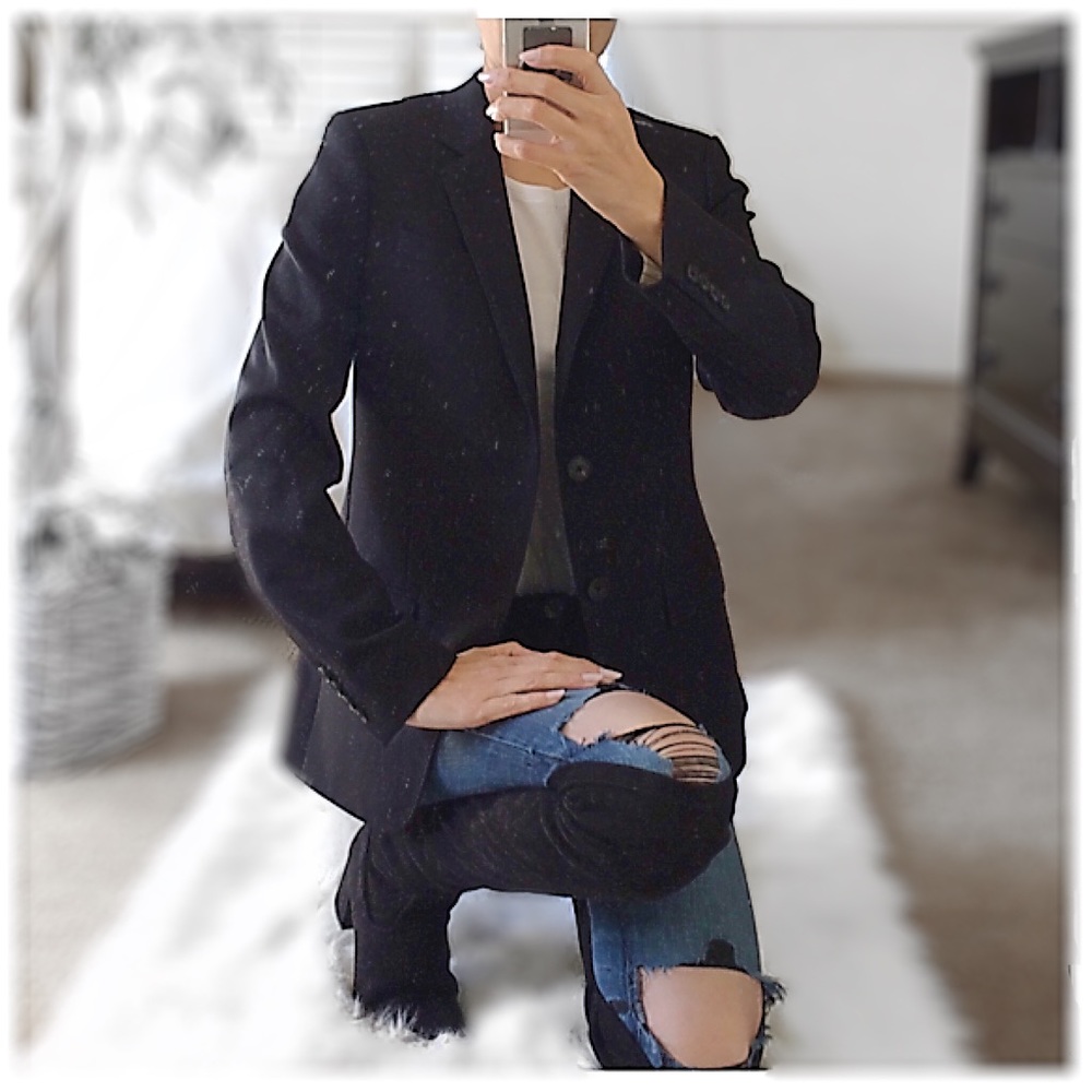 New J.Crew Black Blazer